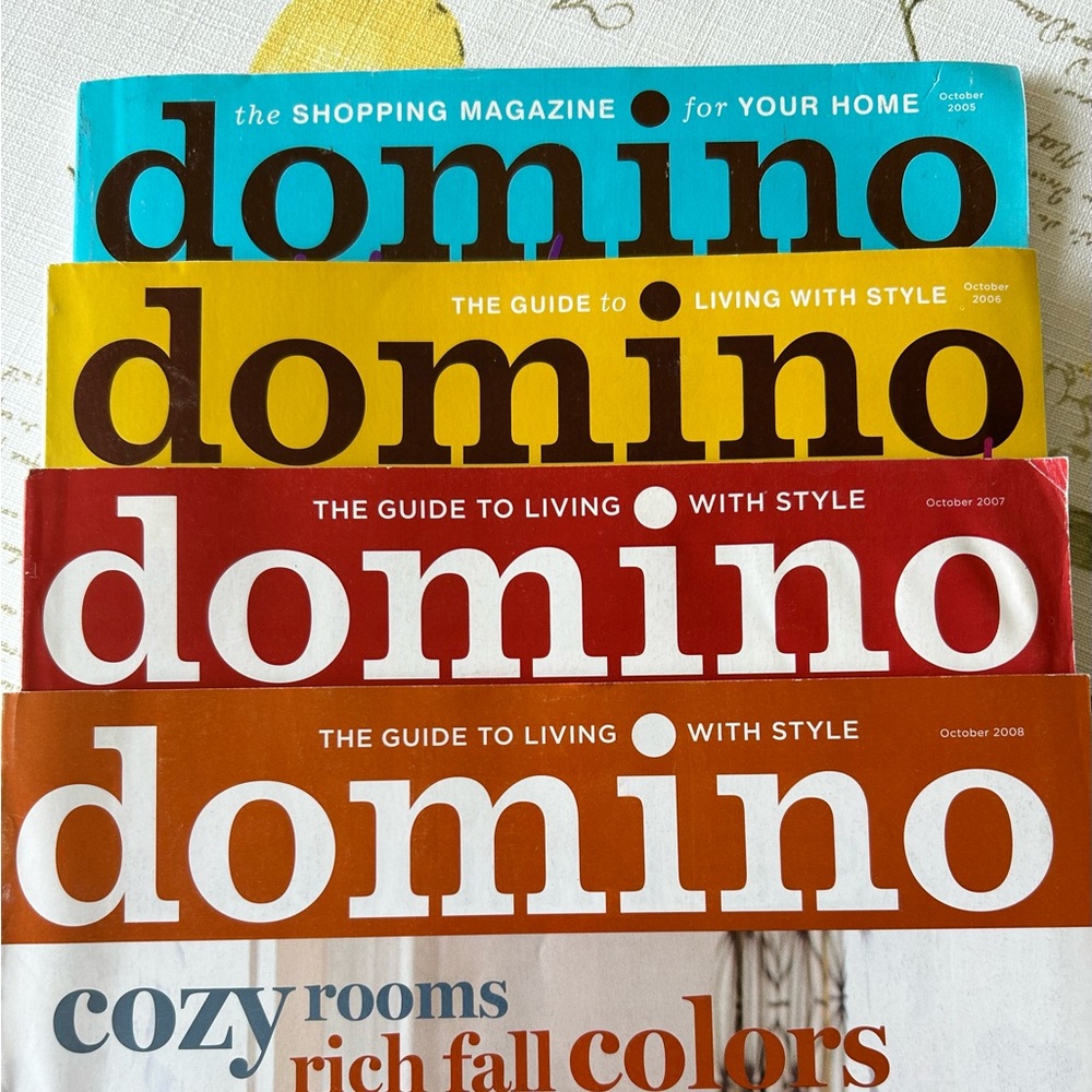 Domino Magazine OCTOBER Collection